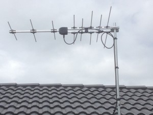 Our latest Mobil phone filtered TV antenna  